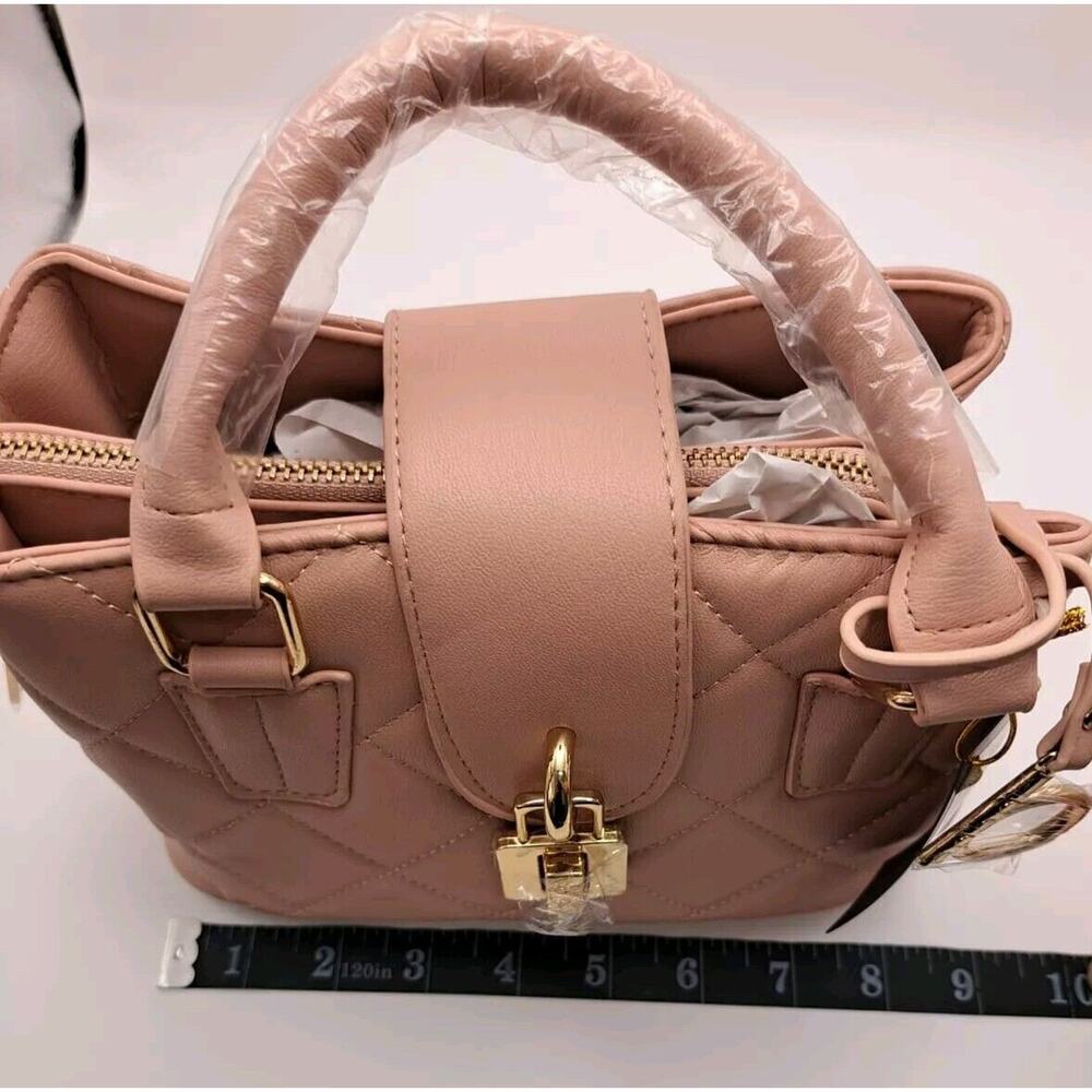 Bebe Los Angeles Kellen Small Satchel Blush‎ MSRP $99 - Picture 5 of 7